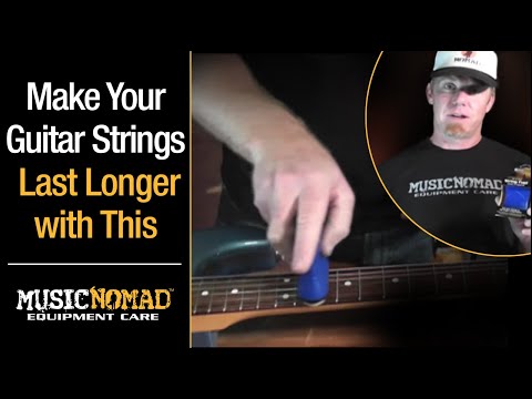 How to Clean & Lubricate your Guitar Strings to Last Longer