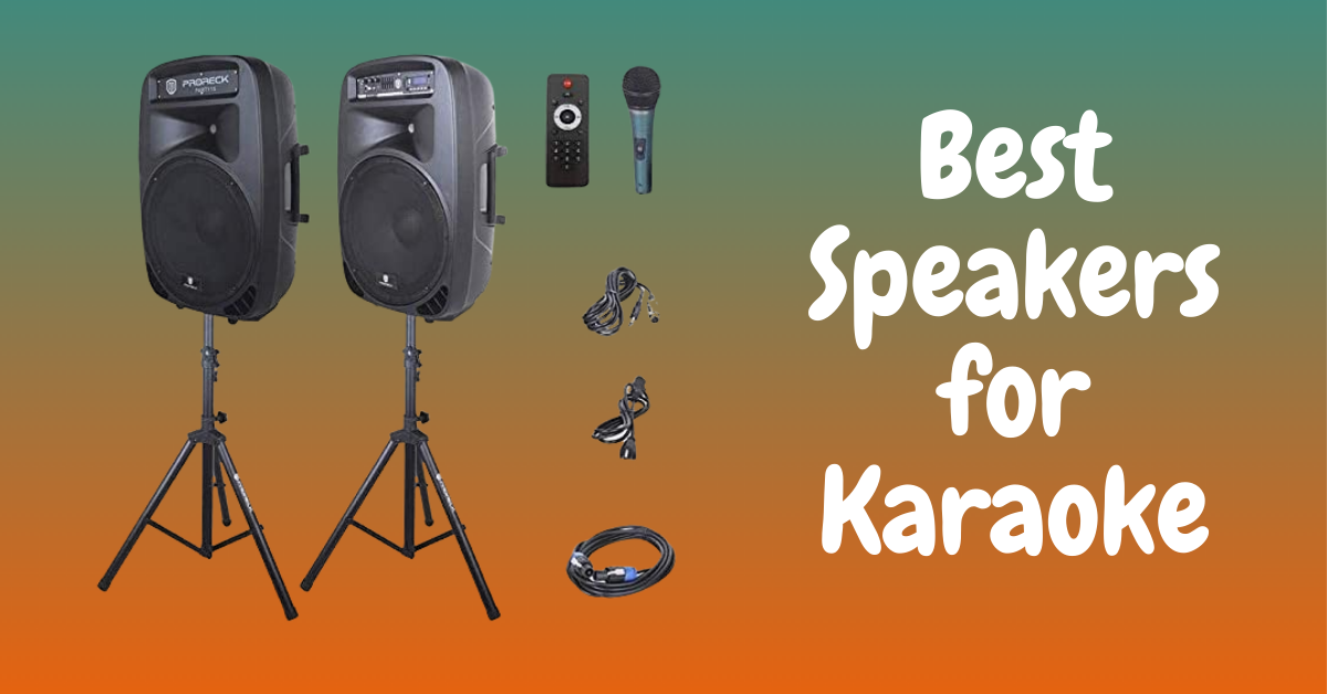 10 Best Speakers for Karaoke 2024 Review Audio Speaks