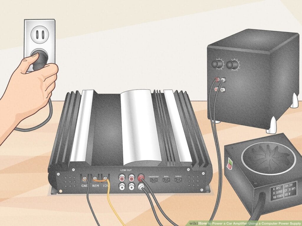 How to Power a Car Subwoofer at Home? 100 Safe Procedure