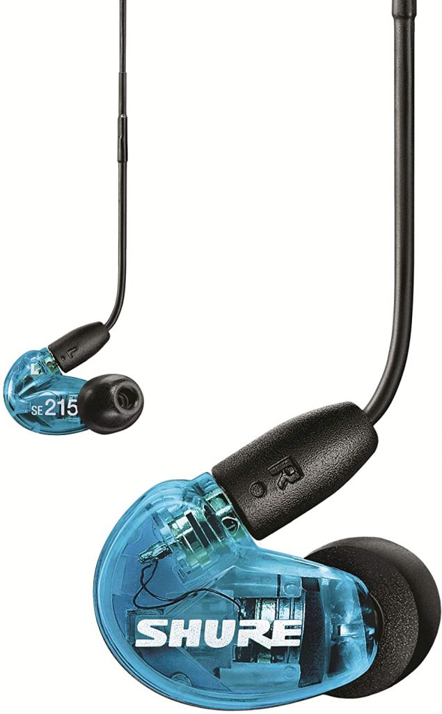 Shure SE215 Wired Sound Isolating Earbuds