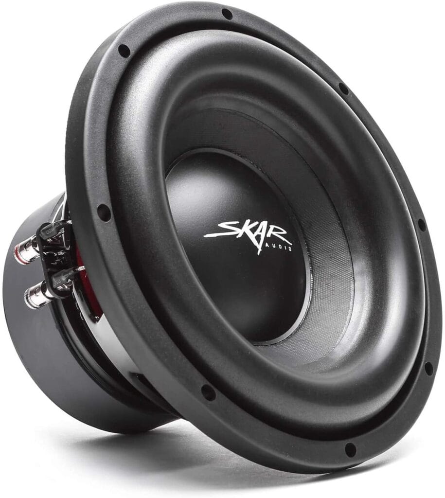 Skar Audio SDR-10 D4 single cab truck subwoofers