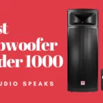 Best Subwoofer Under $1000 With Loudest Soundbox