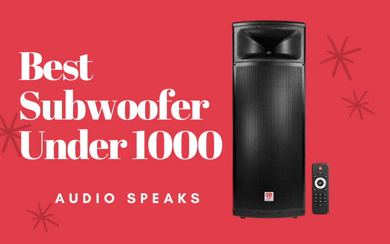 Best Subwoofer Under $1000 With Loudest Soundbox