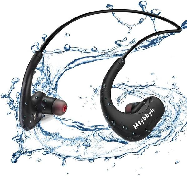 MTYBBYH Waterproof Wireless Headphones for Swimming