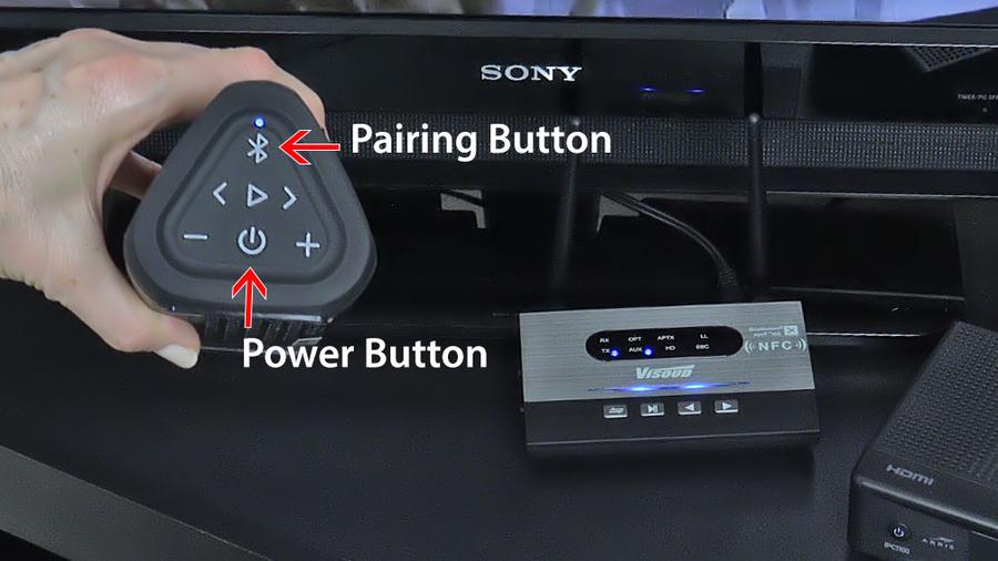 press onntz speaker power button