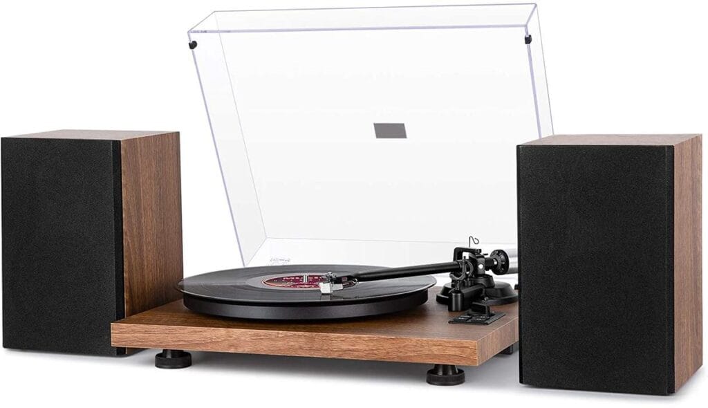 1byone Wireless Record Player Speaker