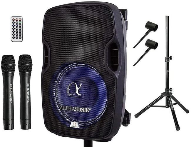 Alphasonik Wireless Speaker for Karaoke