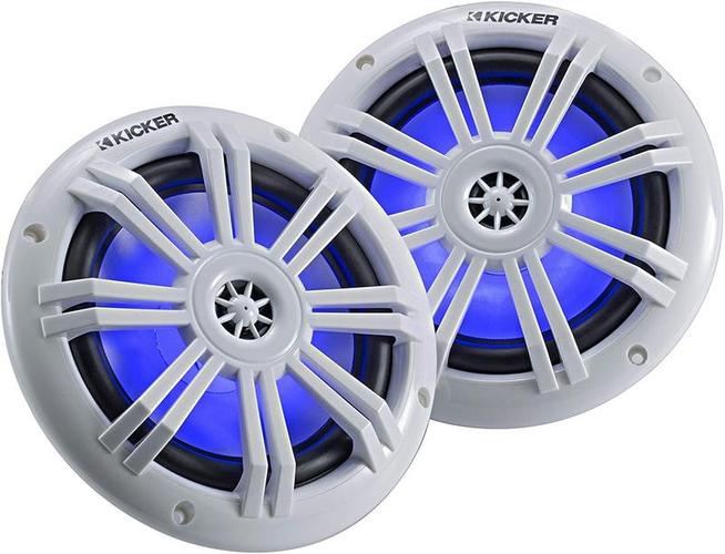 Kicker 45KM604WL LED Light Marine speakers