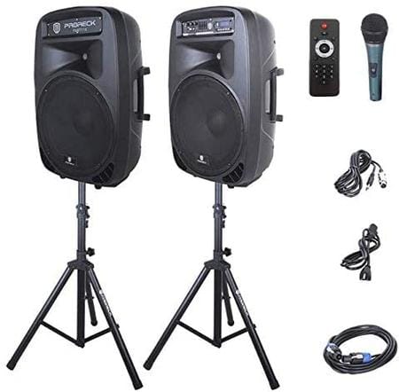 PRORECK PARTY 15 Bluetooth Karaoke Speakers