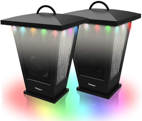 Pohopa Wireless Stereo Dual Pairing Lantern Speakers