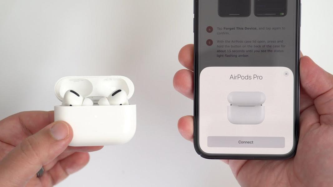 Resetting Airpods