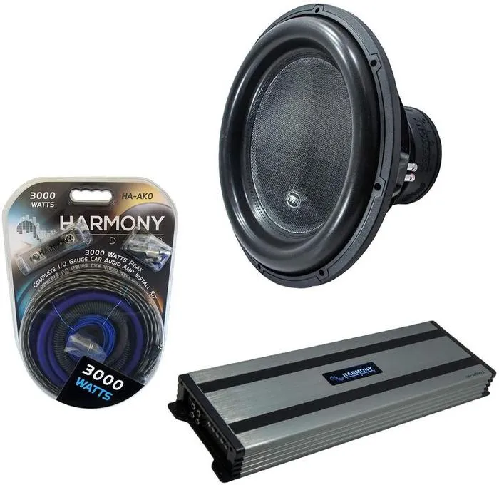 Harmony Audio 18 Inch Subwoofer with Amp