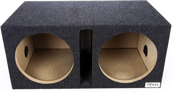 Atrend Bbox 12” Dual Vented Best Car Subwoofer Box for Deep Bass