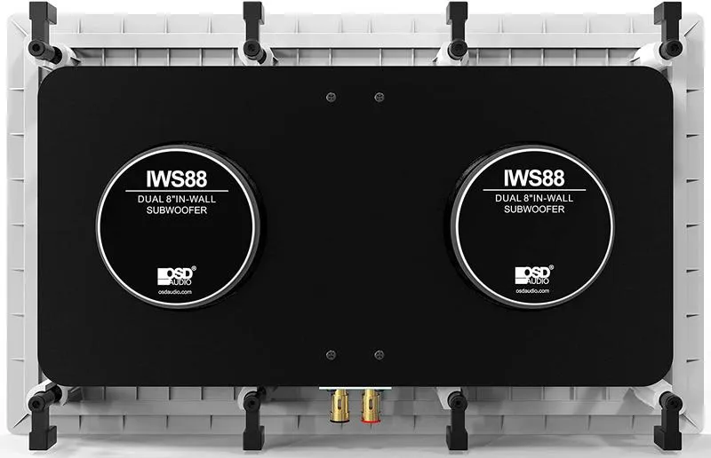 OSD Dual 8" in Wall Paintable Subwoofer