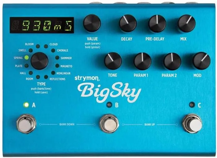 Strymon BigSky Spring Reverb Pedal