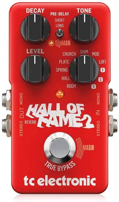 TC Electronic Hall of Fame 2 Top Reverb Pedals