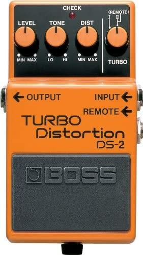 Boss DS-2 Turbo Best Distortion Pedal for Beginners