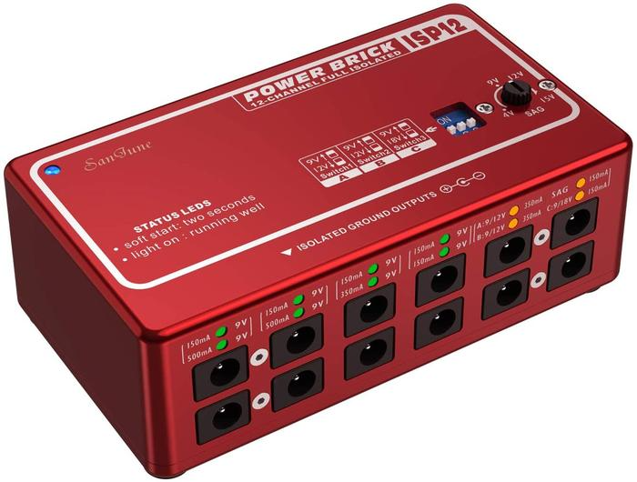 SanJune Power Brick ISP12 Effect Pedal Power Supply