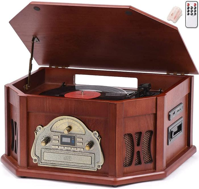 ORCC 10-in-1 Turntable Record Player