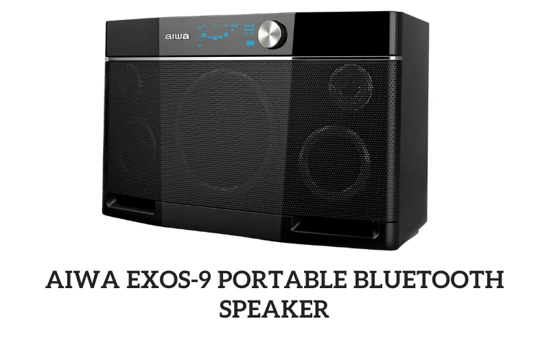 Aiwa Exos-9 Portable Bluetooth Speaker