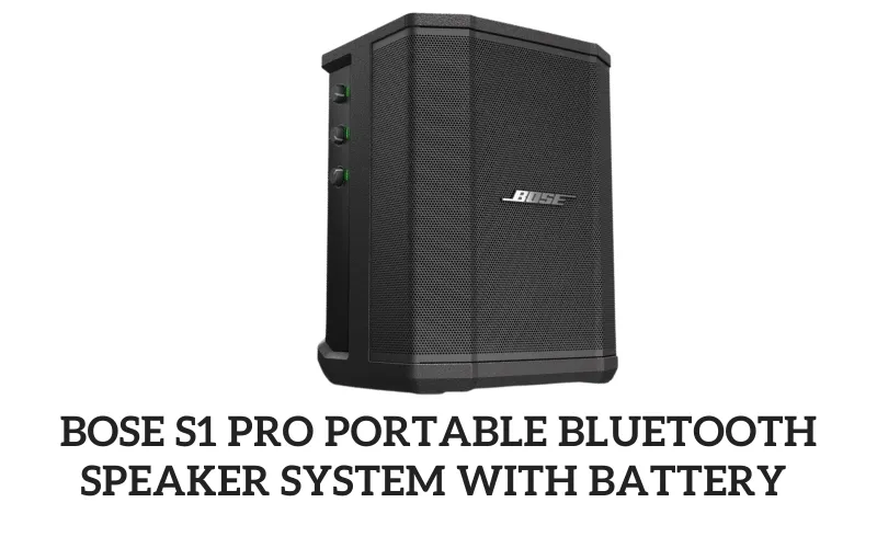 Bose S1 Pro Portable Bluetooth Speaker System with Battery