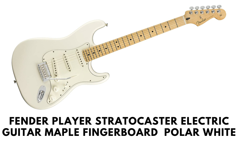 Fender Player Stratocaster Electric Guitar Maple Fingerboard Polar White