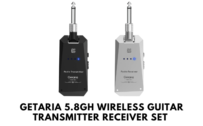 Getaria 5.8GH Wireless Guitar Transmitter Receiver Set