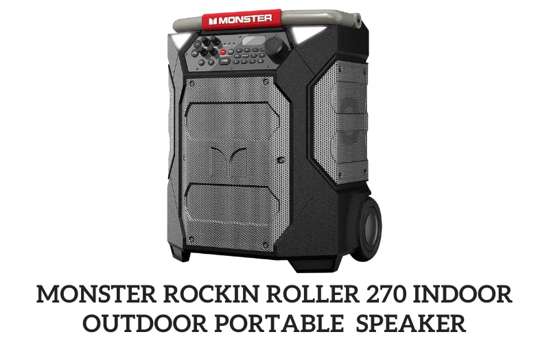 Monster Rockin Roller 270 Indoor Outdoor Portable Speaker