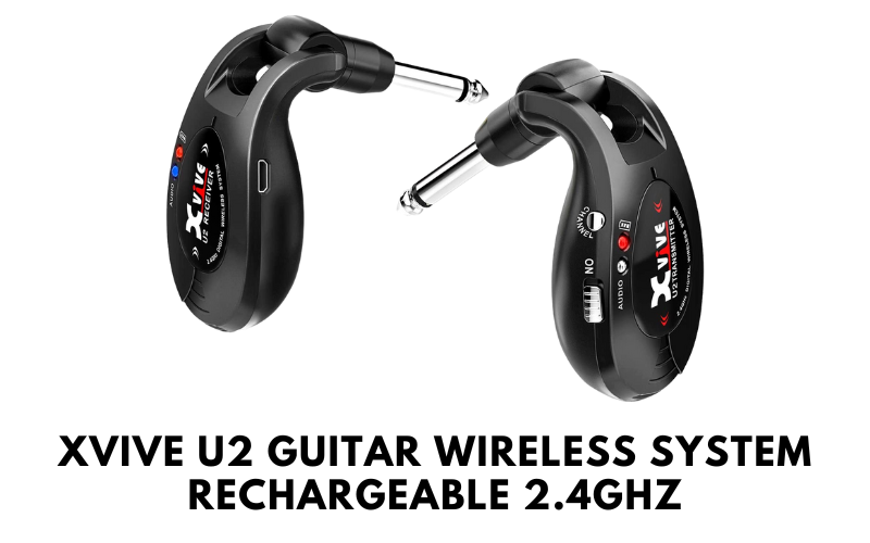 Xvive U2 Guitar Wireless System Rechargeable 2.4GHz