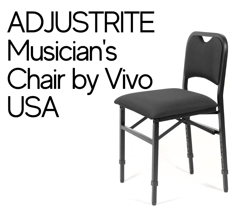 ADJUSTRITE Musician's Chair by Vivo USA