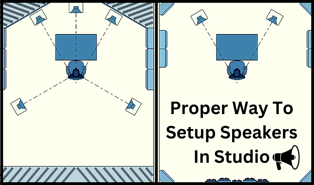 How To Set Up Speakers In Studio