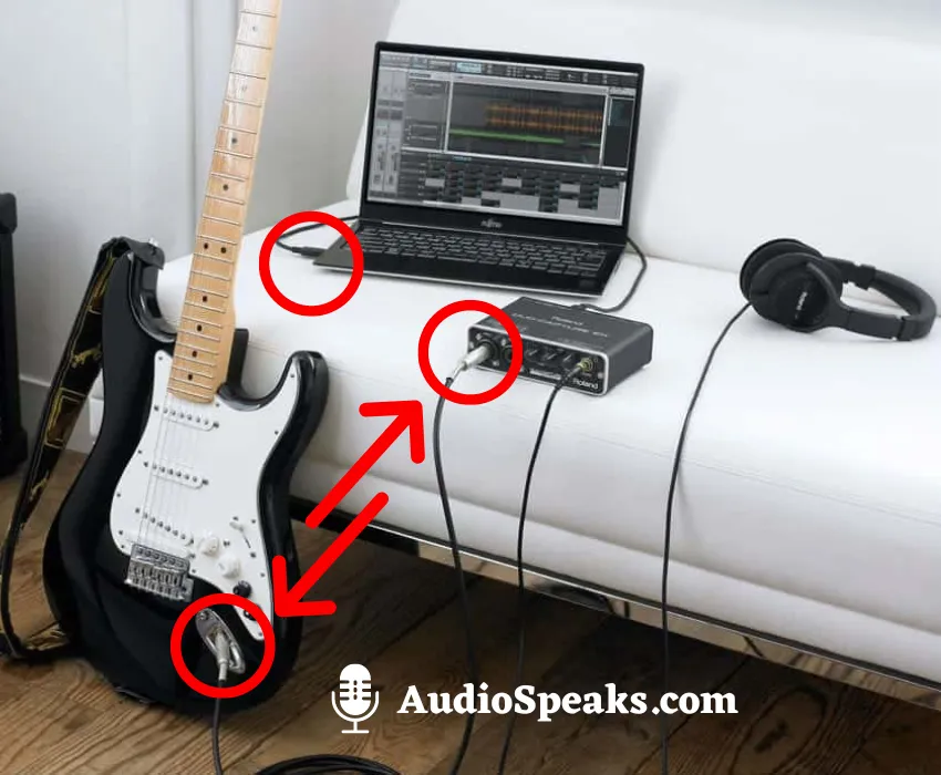 How to Connect An Electric Guitar to the Computer
