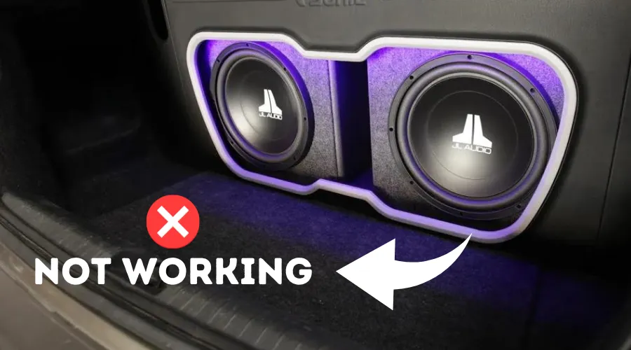 5 Reasons for the Subwoofer Not Working