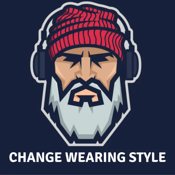 Change Wearing Style