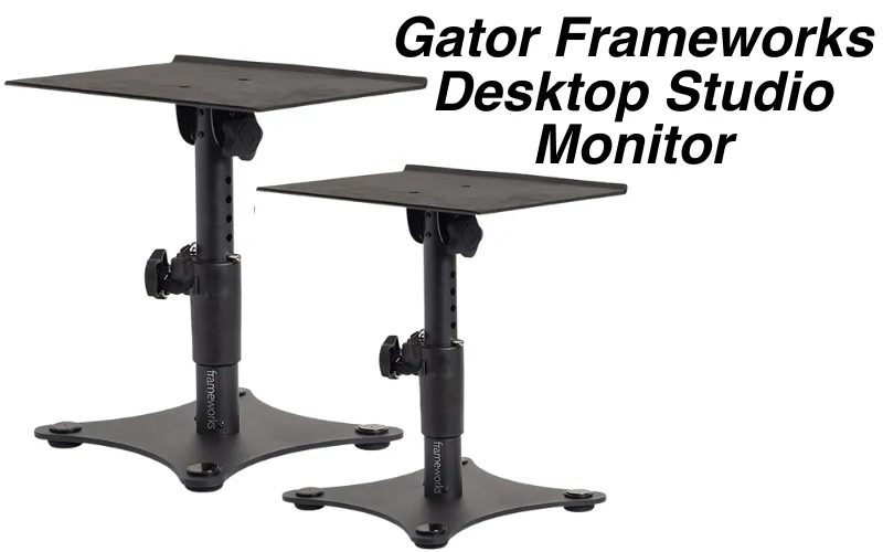 Gator Frameworks Desktop Studio Monitor and Speaker Stand