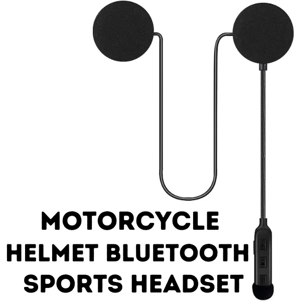 JZAQ Motorcycle Helmet Bluetooth Sports Headset
