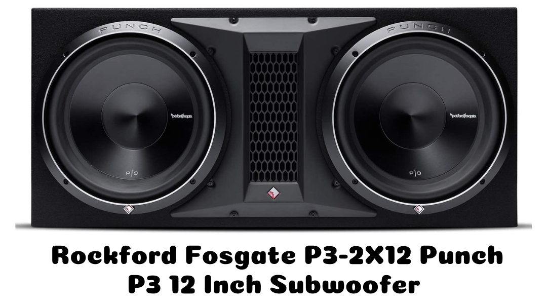Rockford Fosgate P3-2X12 Punch P3 12 Inch Subwoofer