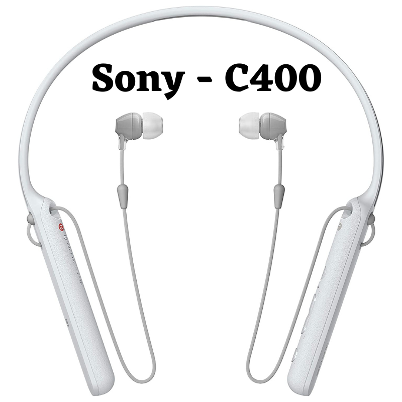 Sony - C400 Wireless Behind-Neck in Ear Headphone