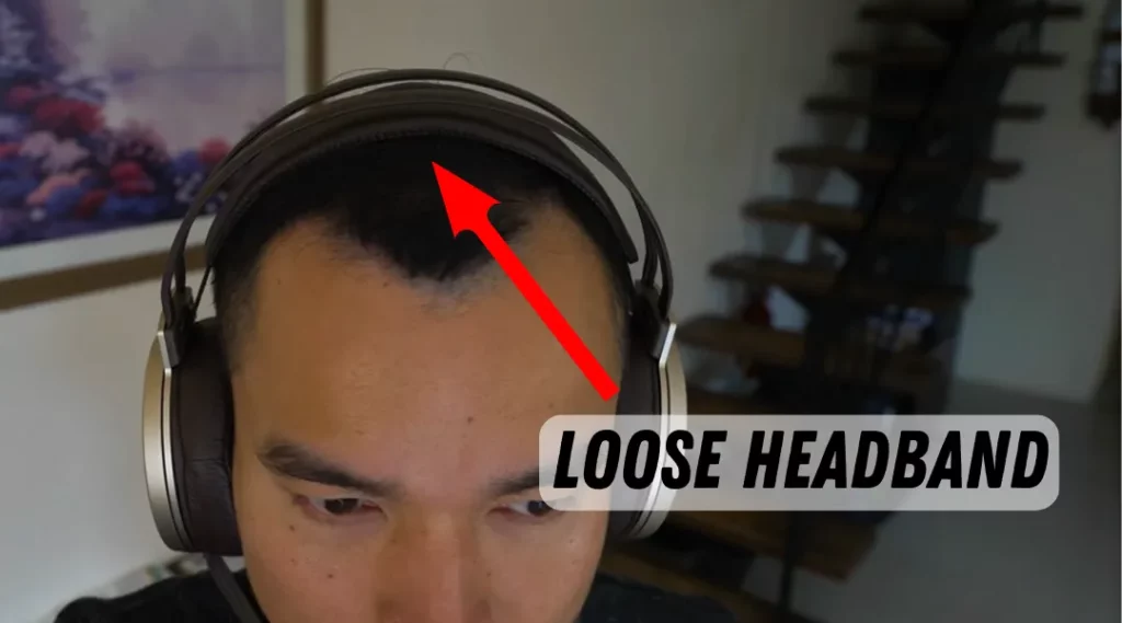Use Loose Headband Headphone