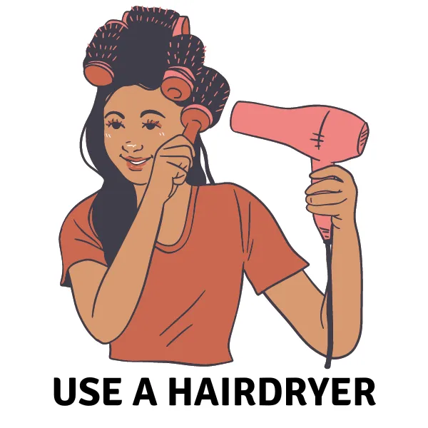 Use a Hairdryer