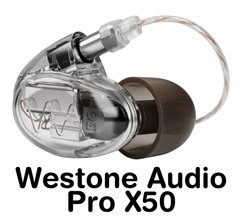 Westone Audio Pro X50 IEM Earphones