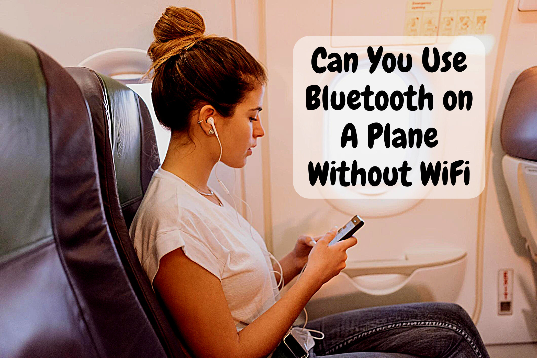 Can You Use Bluetooth on A Plane Without WiFi
