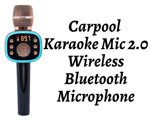 Carpool Karaoke Wireless Bluetooth Microphone
