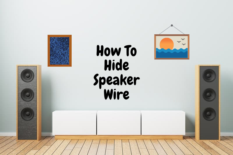 How To Hide Speaker Wire with Hardwood Floors