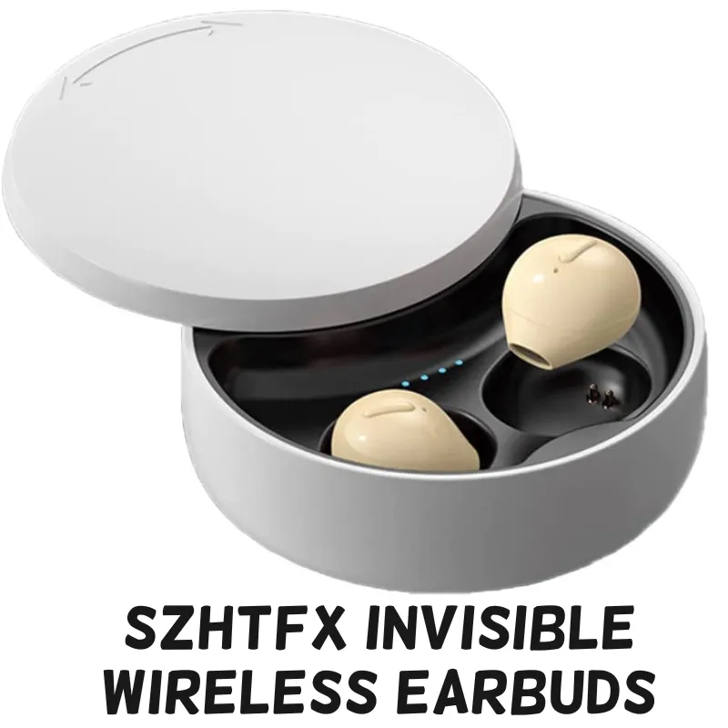 SZHTFX Invisible Small Mini Wireless Earbuds