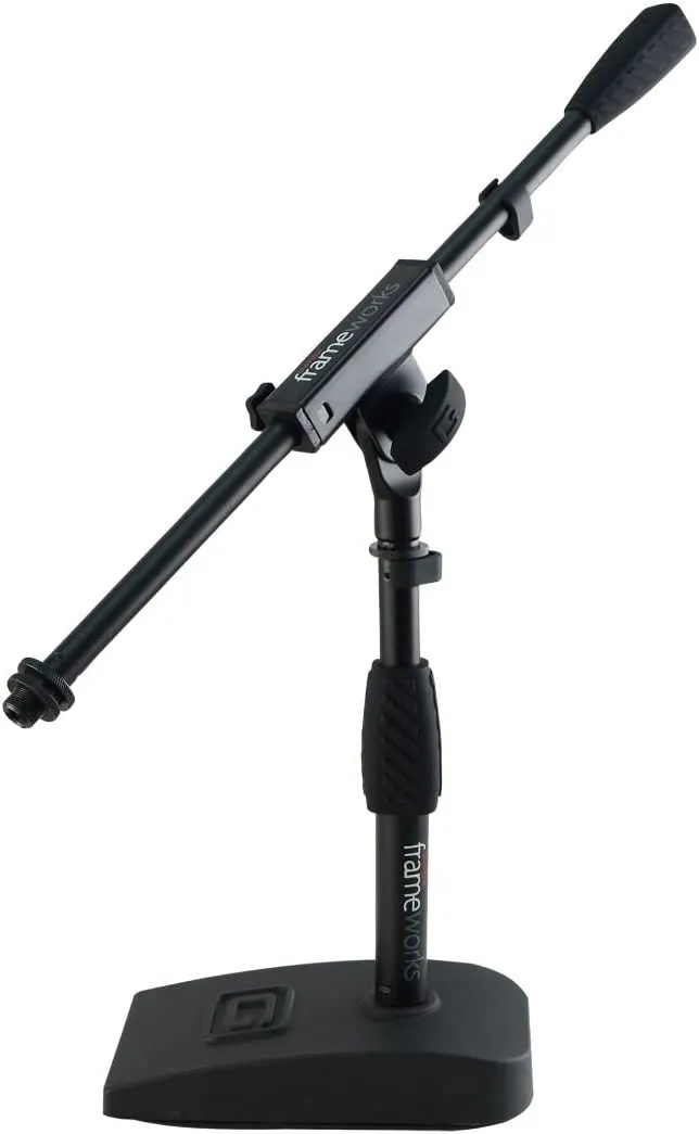Gator Frameworks Short Weighted Base Microphone Stand