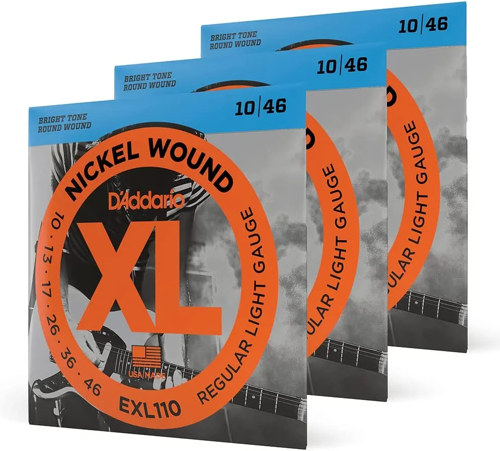 D'Addario Guitar Strings - XL Nickel Electric Guitar Strings