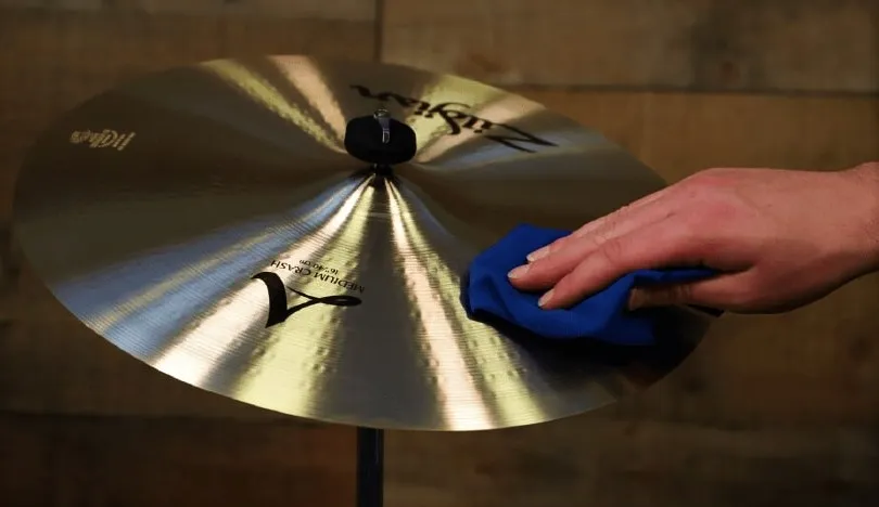 How To Clean Cymbals With Cymbal Cleaner