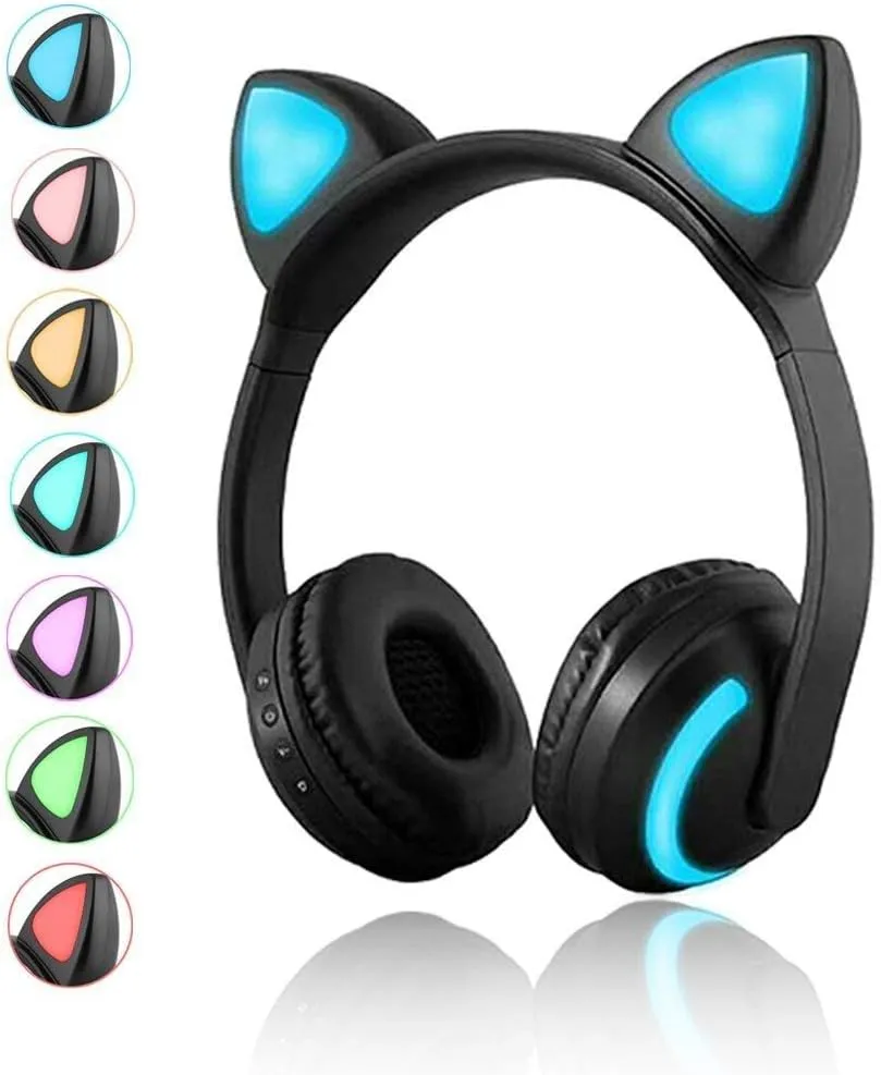 Luckyu Wireless Bluetooth Cat Ear Headphone