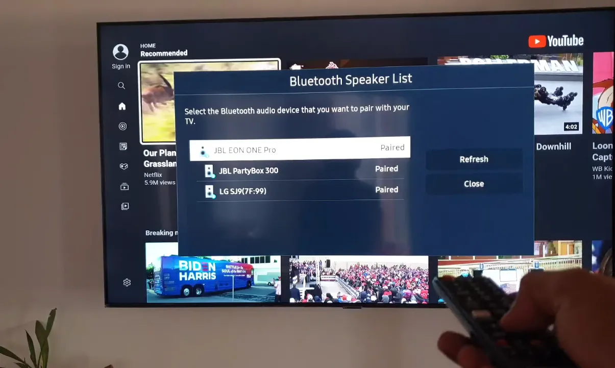 How Do Get My TV to Play Through My Bluetooth Speaker